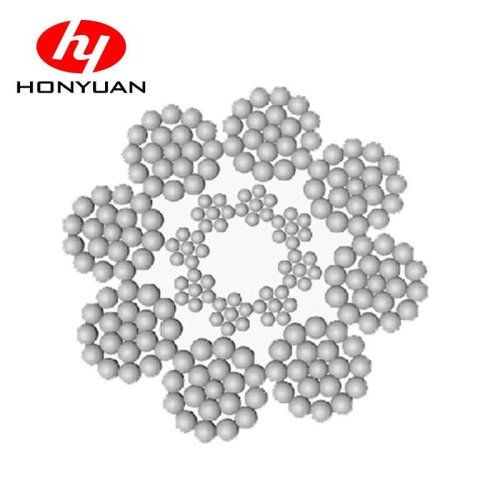 Elevator Steel Wire Rope 8x19s 8x19w