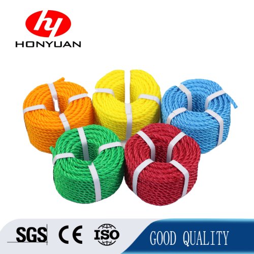 PE Rope High Performance Twisted Polypropylene Rope